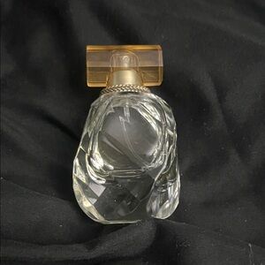 Crystal Perfume Bottle with Amber Cap. Hillary Duff discontinued 1/usedperfume.